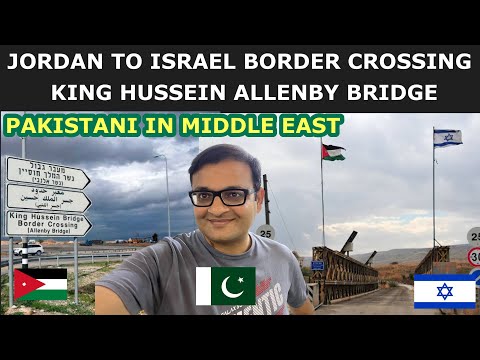 Video: Midde-Ooste-toer om Israel-Jordaanse grens oor te steek