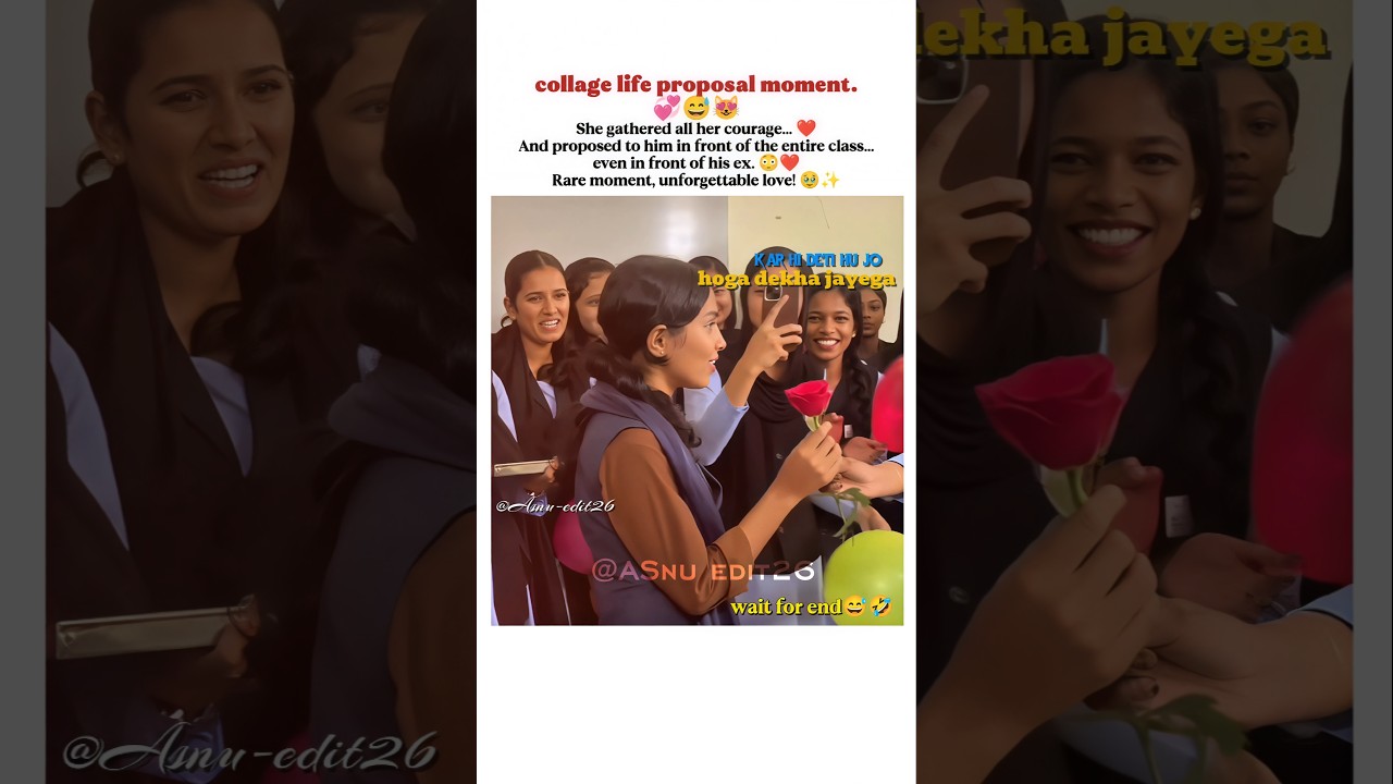 collage love proposal moment.😻🤵🌹#couple #collage #crush #moments #shortsfeed