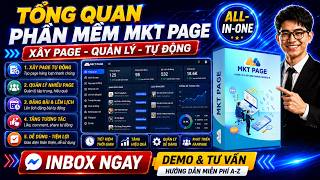 🔥 MKT Page: Công Cụ Quản Lý & Xây Page Tự Động|Hoàng Hiệp MKT Software🔥
