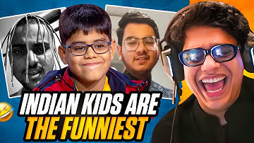 COMEDIANS REACT TO INDIAS FUNNIEST KIDS
