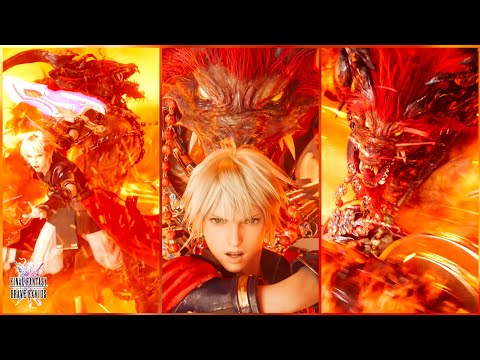 【FFBE】炎獄レイン（CV:岡本 信彦）｜CGムービー Limit Burst