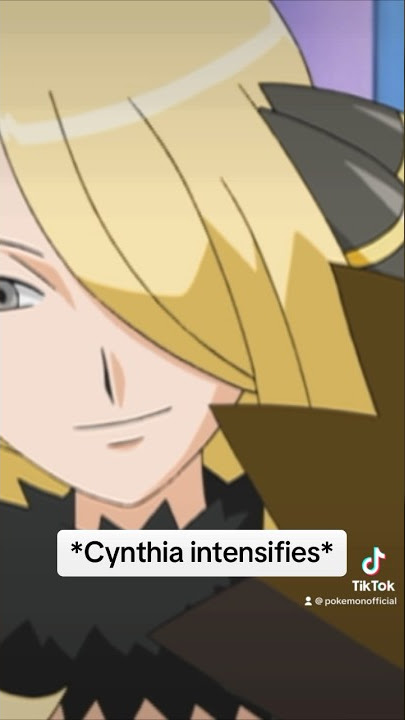 😅 #Pokemon #Anipoke #Cynthia