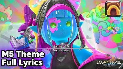 Back to the Drawing Board [Sugar Riot Theme] - Lyric Video - M6 - FFXIV OST BGM