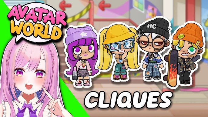 Avatar World New Update Cliques Pack Review Box Pink #avatarworld