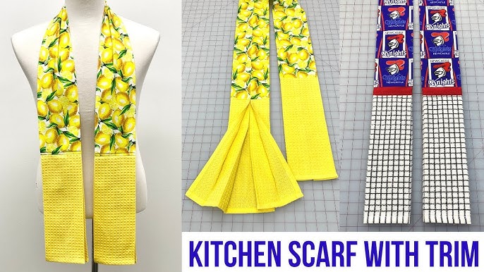 How to Make Hanging Kitchen Towels Story • Heather Handmade