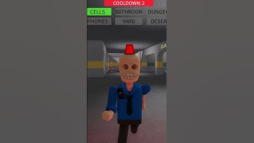 Playing as Siren Cop in Barry