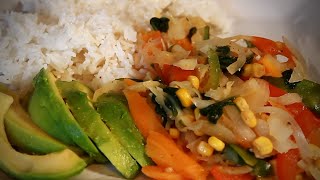 Meat Free Monday GARLIC VEGETABLE STIR FRY | The Ultimate VEGETABLES FRIED  | Chef Ricardo Cooking