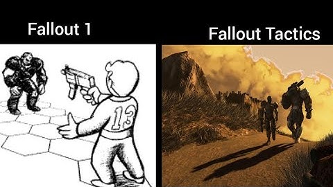 The Progression of Human & Super Mutant Relations in Fallout 1 & Fallout Tactics.