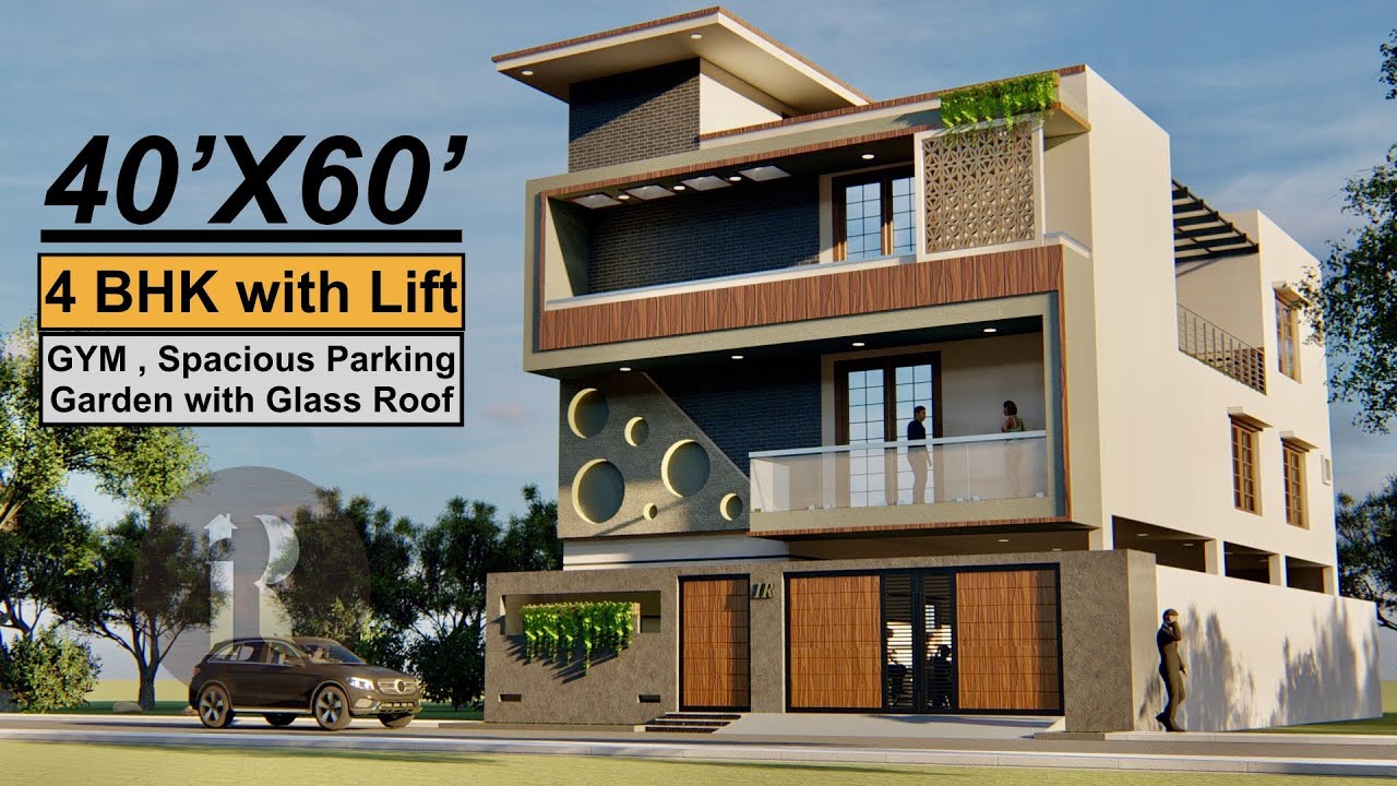 40x60 House Design 2400 Sqft House Plan 40 60 Luxurious 4 Bedroom House Design Youtube 40x60 House Design 2400 Sqft House Plan 40 60 Luxurious 4 Bedroom House Design Youtube