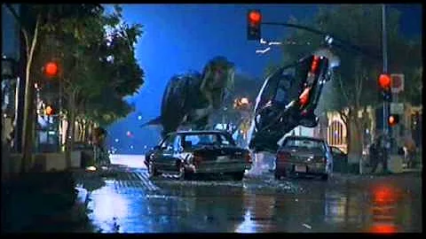 Jurassic Park T-rex Music Video Remake