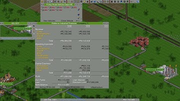 Oil between these two refineries | Tallulah Modding | OpenTTD