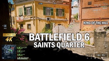 🎮🔥 BATTLEFIELD 6: SAINTS QUARTER | ULTRA REALISTIC PS5 PRO GAMEPLAY! 🔥🎮