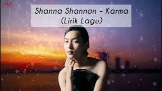 Shanna Shannon - Karma (Lirik lagu)