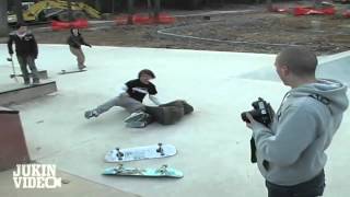 Skater Smashes Into Kid at the Skate Park