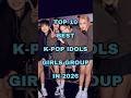 Top 10 Best K-pop Idols Girls Group In 2026 #kpopidol #girlgroup #blackpink #top10 #shorts