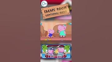 Hippo 🌼 Riddles for kids 🌼 Escape room - lighthouse 🌼 Teaser-1 9х18 15 0+