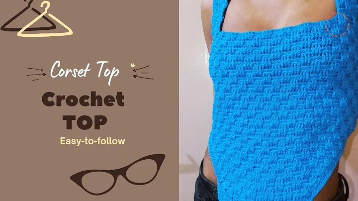 Learn to Crochet a Stunning Basket Weave Corset Top!