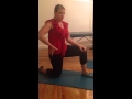 Dooley noted improving hip flexor stretching