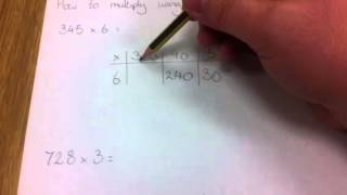 How to multiply using grid method (1)