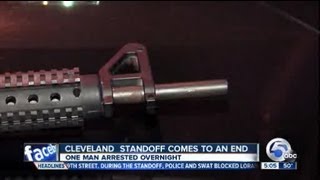 5am: Standoff ends in arrest