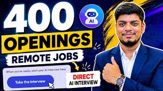 🔥Direct Interview (400 Openings) | 400+ Remote Jobs | Micro1 Hiring | Freshers/Exp Eligible |