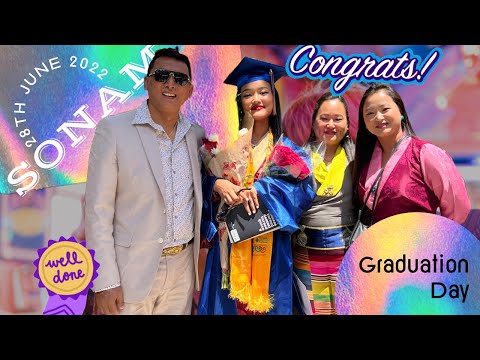 Graduation Day 👩‍🎓 || A proud moment || Newcomers High School || New York || Tibetan Vlogger ||