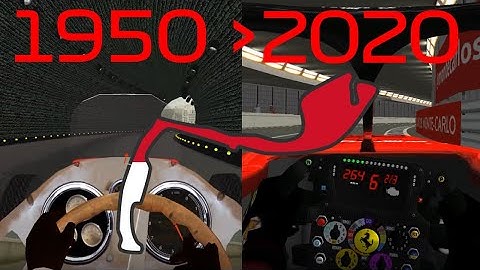 Evolution of F1 at Monaco using F1 Challenge VB all seasons mod (NO MUSIC)