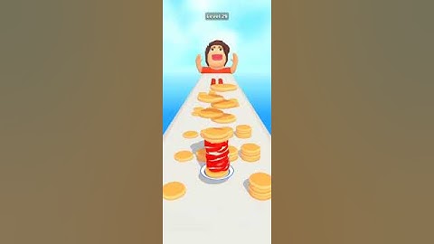 Pancake Run 🌈🤸🥞- All Levels (29-30) Gameplay (Android iOS Games) #Shorts
