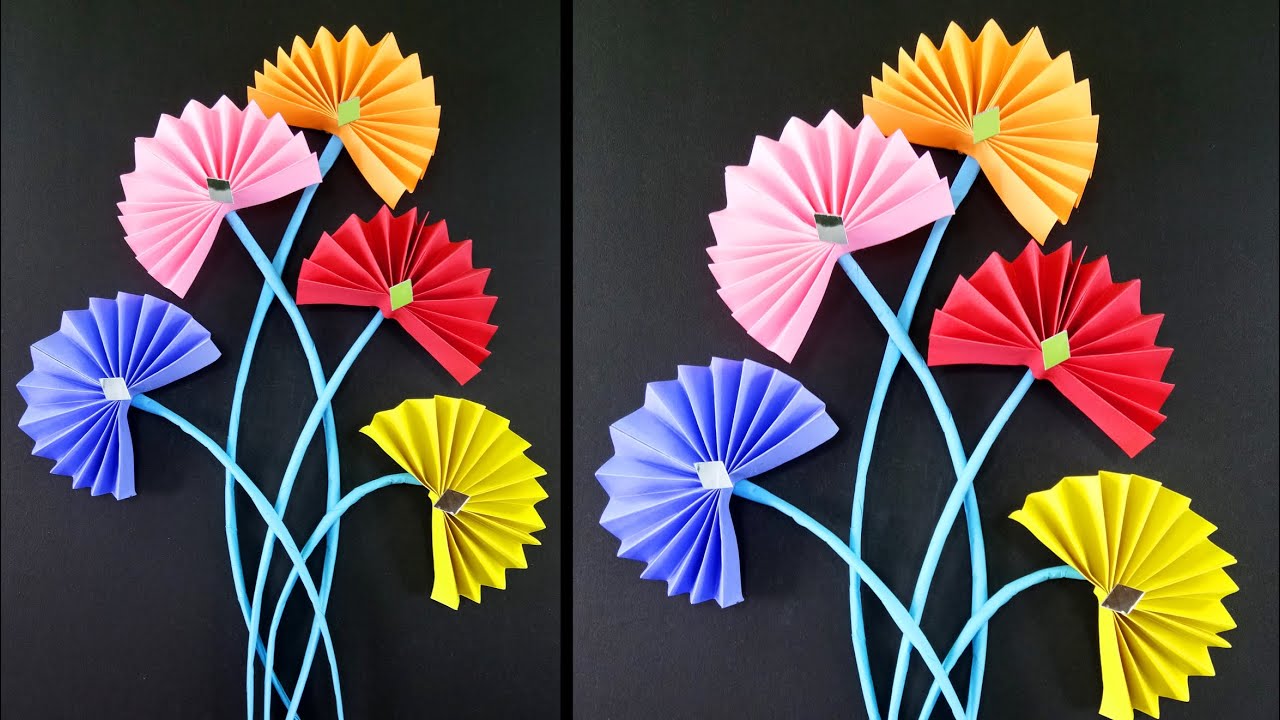 Wall Hanging Home Decorating Idea - Very Easy and Beautiful Paper Craft