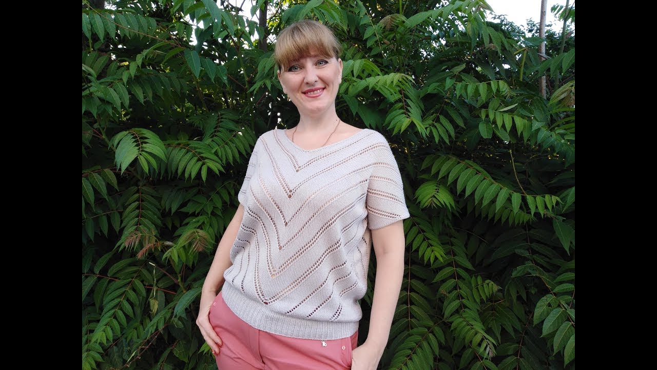 Летний топ "Дива" / Подробный Мастер-класс