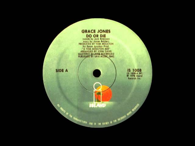 Grace Jones - Do Or Die