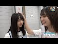 小坂菜緒先輩の前で泣きそうになるが、なんとか耐えて更に頑張ろうとする上村ひなのさん