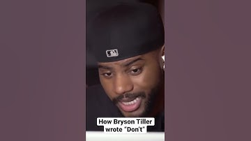 Thumbnail of How Bryson Tiller’s hit song “Don’t” was written #shorts
