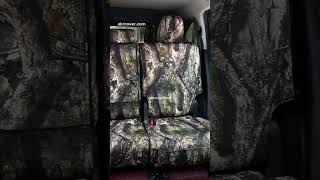 Coverexpert Custom Camo Jungle Rear Seat Covers for Toyota Highlander