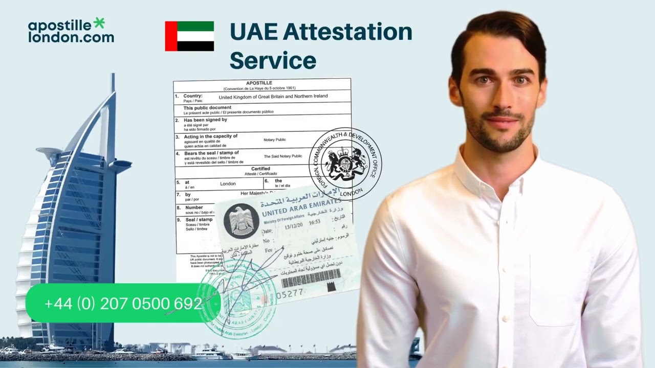 UAE Embassy Attestation in London