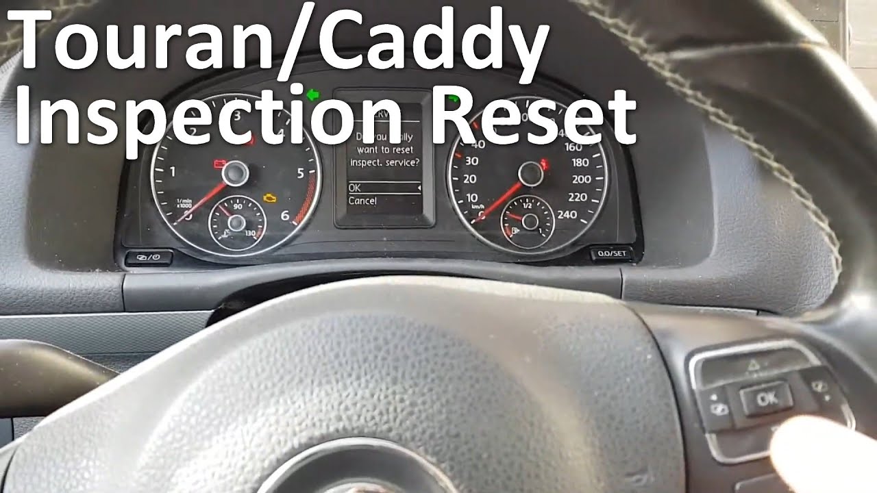 VW Touran / Caddy Service Reset YouTube