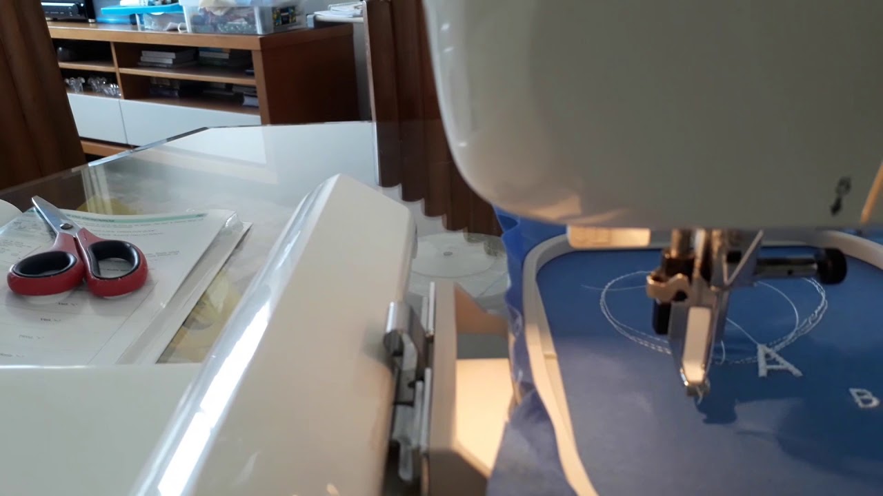 Amostra Bordado Brother Pc 8500 Youtube