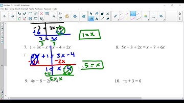 IM1 Checkpoint 1: Solving Linear Equations
