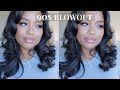 HOW TO: 90s blow out on natural hair