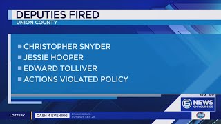 Three Union County deputies fired after two inmate deaths
