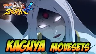 Naruto Ultimate Ninja Storm 1-4 - Kaguya Movesets