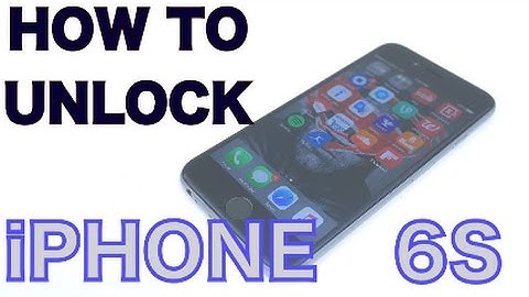 How to Unlock iPhone 6S for EVERY NETWORK (Sprint, Verizon, AT&T, T-Mobile, etc) FACTORY UNLOCK
