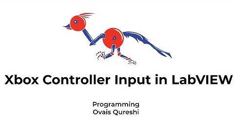 Xbox Controller Input in LabVIEW
