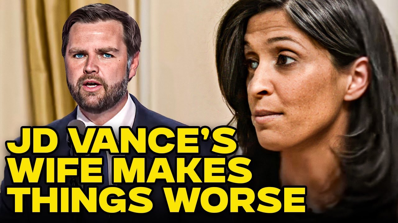 Trump Campaign Sends Out JD Vance’s Wife To Clean Up His Disaster