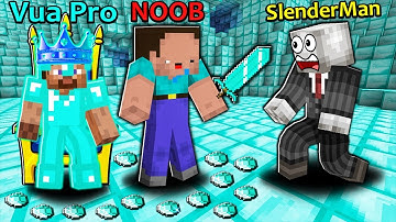 NOOB PHẢN BỘI SLENDERMAN VÀ NHẬN VUA PRO LÀ ANH TRAI TRONG MINECRAFT