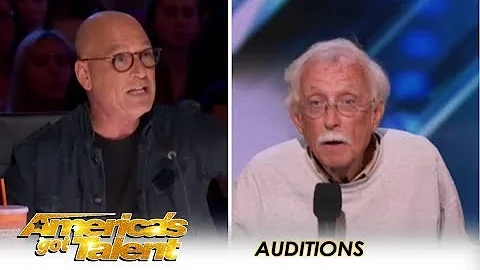 Watch What Happens When Howie Recognizes Fellow Comedian From Years Past | America's Got Talent 2018