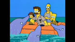 Dolphins Always Help Humans Lost At Sea The Simpsons