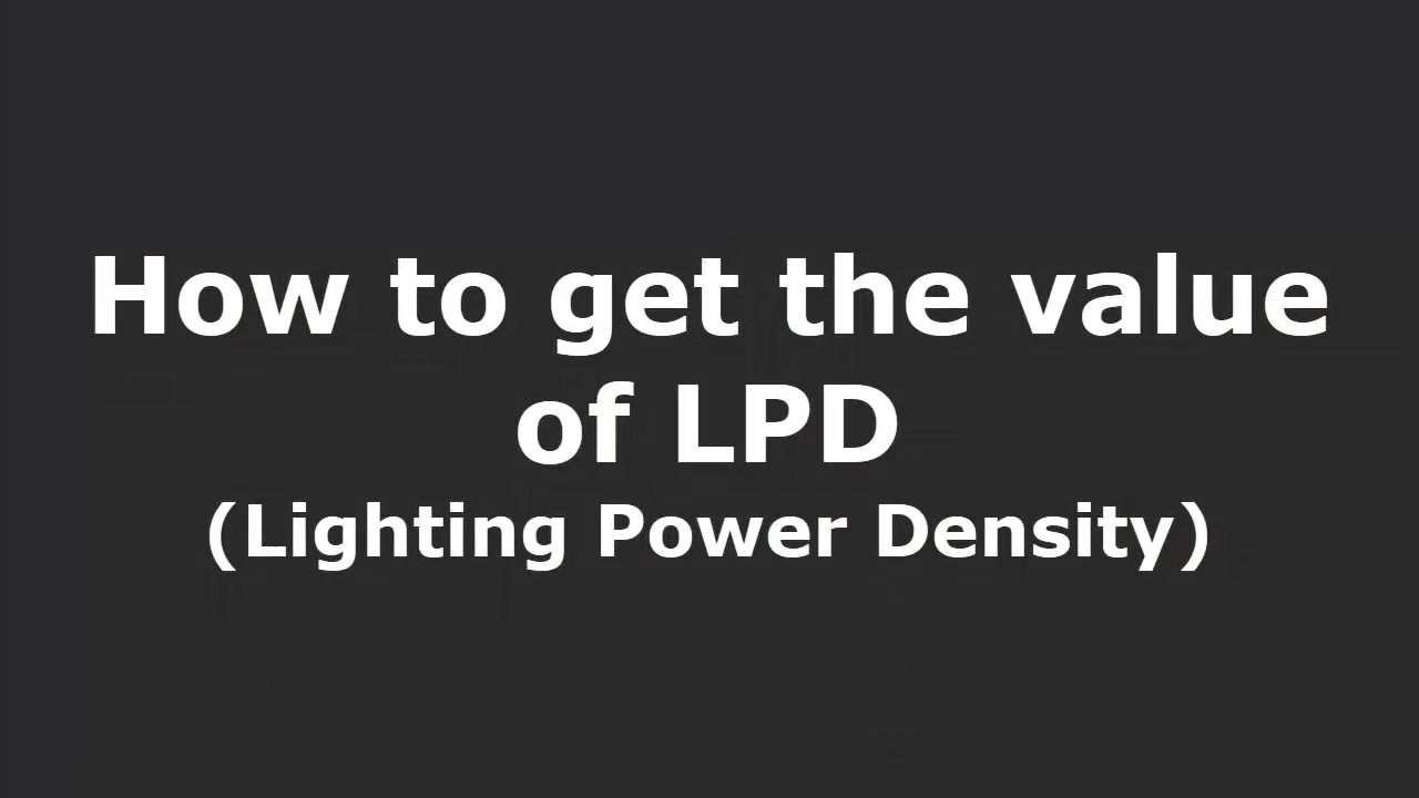 ashrae 90.1-2016 lighting power density table