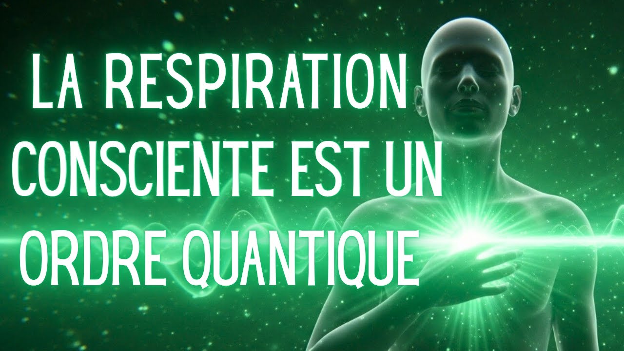 Votre champ énergétique réécrit la réalité pendant que vous respirez.
