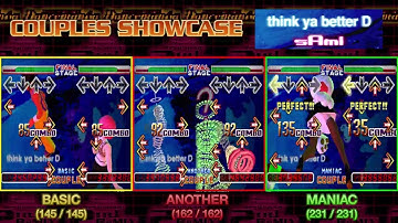 DDR 2ndReMIX: think ya better d (all COUPLES charts)